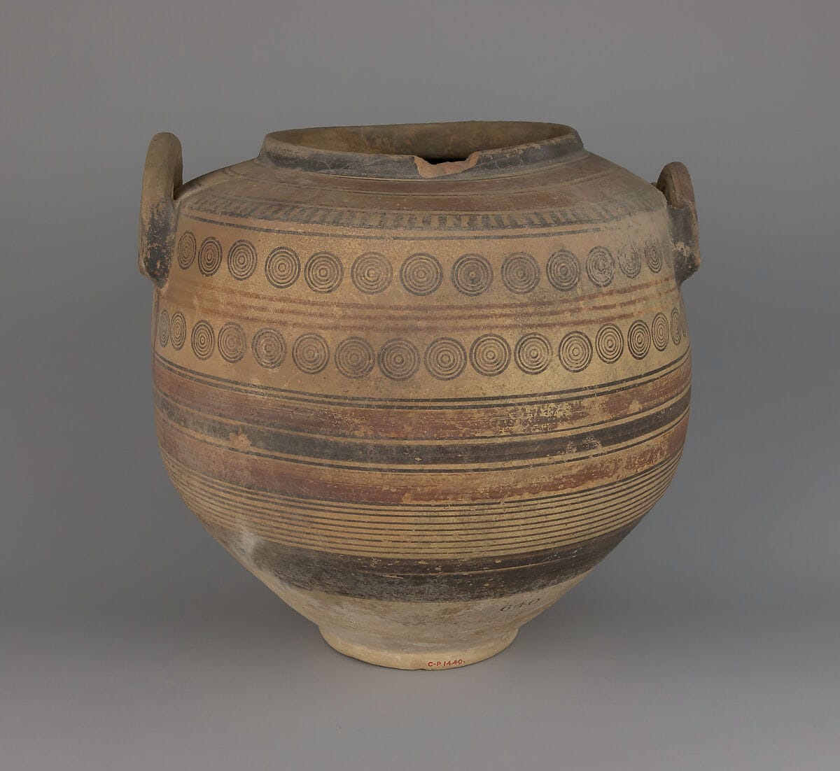 Dinos, Archaic II Cypriot jar