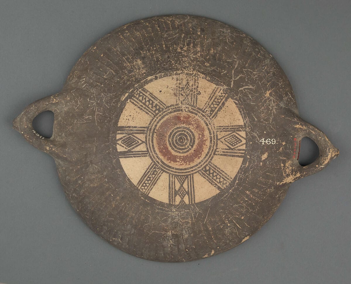Plate, Geometric I Cypriot dish