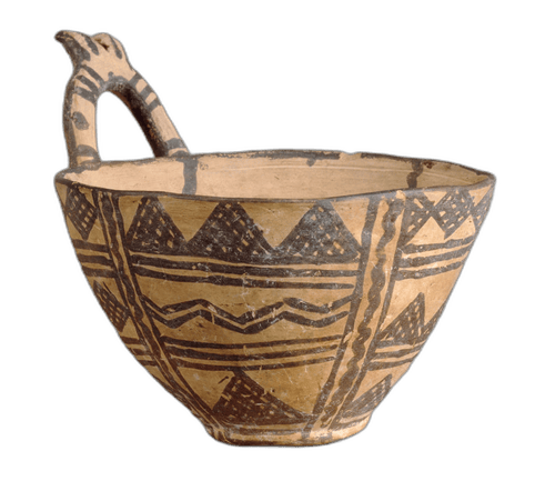 Line decor, Middle Bronze Age III Cypriot bowl