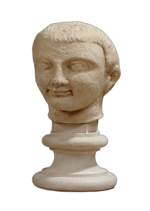 Temple boy, Classical Cypriot statue
